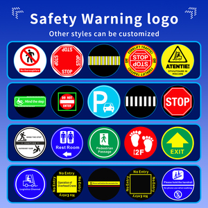 <span class=keywords><strong>Proyector</strong></span> Gobo de Seguridad Industrial de Doble Cabezal - Proyecta Símbolos de Advertencia y Alertas de Peligro Personalizados en Suelos, Paredes y Persianas de Fábricas - Product Image 4