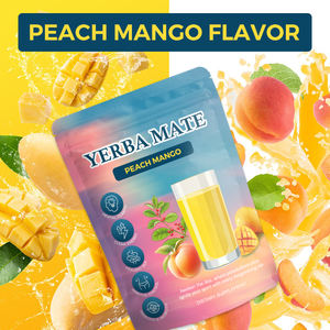 ชาเยอร์บา มาเต้ ชนิดชงดื่มพร้อมดื่ม ผสมพรีไบโอติกและโปรไบโอติก รสพีชแมนโก้ ช่วยเสริมพลังงานที่สะอาดและเพิ่มสมาธิ - Product Image 2