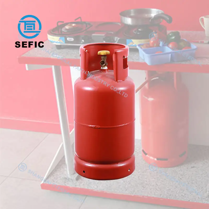 DOT CE12.5kg 26.5L Trọng Lượng 15Kg Lpg Propane Bình Xi Lanh Khí