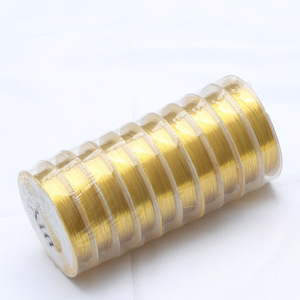 Lateefah OEM 0.2-0.7mm résultats de <span class=keywords><strong>bijoux</strong></span> en métal Flexible coloré fil de laiton rempli d'or 14K fil de cuivre - Product Image 2