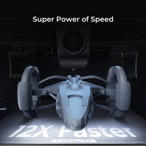 เครื่องพิมพ์สามมิติ Creality Direct K1 Max ความเร็วสูงแบบ FDM หัวพิมพ์คู่ ขนาดพื้นที่การพิมพ์ 300*300*300 มม. สำหรับวางบนโต๊ะทำงาน พร้อมระบบ AI LiDAR ปรับระดับอัตโนมัติ - Product Image 6