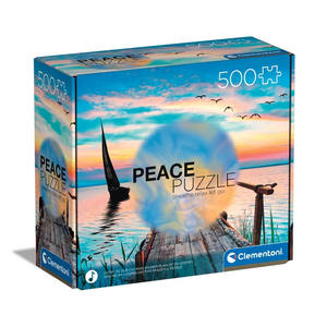 CLEMENTONI PEACE - PUZZLE 500 PIEZAS VIENTO PACIFICO - Product Image 1