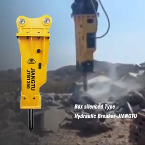مربع إسكات الهيدروليكية كوريا روك مطرقة ثاقبة لـ حفارة CAT 320DL - Product Image 6