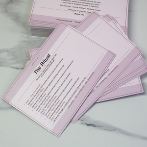 Carte de <span class=keywords><strong>remerciement</strong></span> de luxe imprimée recto-verso couleur 4x6 pouces rose pour <span class=keywords><strong>mariage</strong></span>, en papier 350 g/m², idéale pour les petites entreprises - Product Image 2