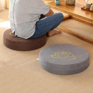 Yoga Meditate PEP Hard Texture Meditation Cushion <b>Backrest</b> Pillow Japanese Tatami Mat - Product Image 2