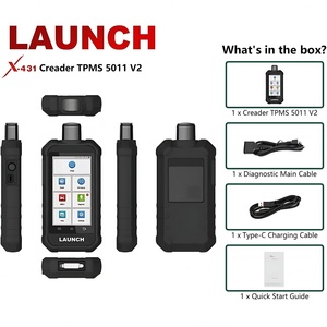 LAUNCH X431 Creader TPMS 5011 V2 Herramienta de Escaneo y Programación de Sensores de Presión de Neumáticos Compatible con Todos los 315/433MHz - Product Image 6