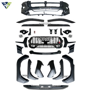 Kit Carrosserie Pare-Chocs de Conversion <span class=keywords><strong>GR</strong></span> <span class=keywords><strong>Sport</strong></span> <span class=keywords><strong>2023</strong></span> pour <span class=keywords><strong>Hilux</strong></span> Revo Rocco 2016-2020, Mise à Niveau vers <span class=keywords><strong>Hilux</strong></span> <span class=keywords><strong>GR</strong></span> <span class=keywords><strong>Sport</strong></span> <span class=keywords><strong>2023</strong></span> - Product Image 2