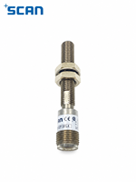 Capteur de proximité inductif en acier inoxydable blindé haute pression SCAN 2mm PNP NO/NC commutable M8 10-30V DC 2kHz IP67