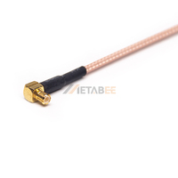 Câble Pigtail MCX Mâle vers MCX Femelle Droit ou à Angle Droit 90 Degrés, Connecteur Jack RG316 RG178, Câble Coaxial 50 Ohms 6 GHz