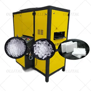 Factory Supply Commercial Dry Flake Ice Making Machine Dry Ice Cube Making Machine Dry Ice Block Machine