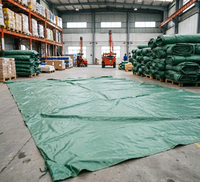 Rouleau de tissu de bâche en fil de verre E-Glass sergé, enduit de PVC, résistant à la chaleur, imperméable et sans alcali, marque HC, origine Hebei