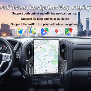 Autoradio Android 15.6 pouces pour Chevrolet Silverado GMC <span class=keywords><strong>Sierra</strong></span> 2019-2023 lecteur multimédia GPS Navigation sans fil Carplay - Product Image 6