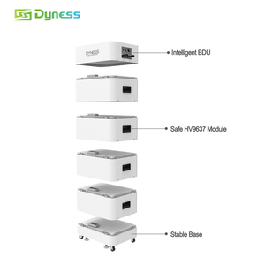 Sistema de Almacenamiento de Energía Dyness T21 20KWH 576V 37AH HV, Sistema de Almacenamiento Solar Doméstico de Alto Voltaje con <span class=keywords><strong>Inversor</strong></span> Híbrido <span class=keywords><strong>Solis</strong></span> de <span class=keywords><strong>6kw</strong></span> - Product Image 5