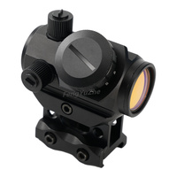 Usine Hot Selling 1X21mm Optique Sight Scope Compact Red Dot Sight Scope avec 20mm Mount