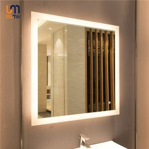 Offre Spéciale miroir de maquillage LED rectangulaire moderne personnalisé glace-fleur salle de bain illuminé montage mural IP44 - Product Image 1