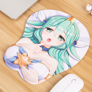 แผ่นรองเมาส์ลายการ์ตูนสาวอกใหญ่ Rem Overlord พร้อมที่รองข้อมือ - Product Image 6