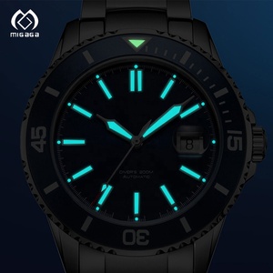 Tùy Chỉnh Gốm Đồng Hồ Bezel Luminous Quay Số Thép Không Gỉ Nhật Bản Phong Trào Tự Động Cơ Khí Diver Xem - Product Image 3