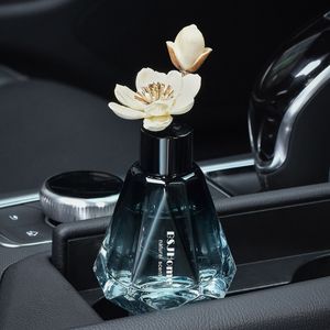Diffuseur de parfum pour voiture en verre, parfum avancé, bijoux décoratifs, désodorisation pour femmes enceintes, nourrissons, porte-gobelet - Product Image 1