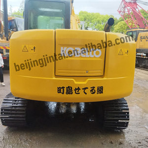เครื่องจักรกลก่อสร้างทางวิศวกรรมมือสอง รถขุดโคเบลโก้ SK75 รถขุดตีนตะขาบแคตเตอร์พิลลาร์ - Product Image 4