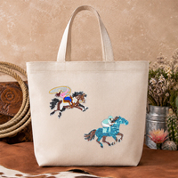 Patchs thermocollants vintage à sequins motif équitation western, broderie appliquée Cowgirl Rodeo pour vêtements, chapeaux, sacs et décoration