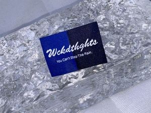 Không có moq tùy chỉnh tái chế thẳng cắt centerfold endfold Damask dệt nhãn - Product Image 5