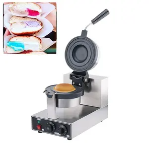 Macchina per Hamburger a Forma di UFO Coreano, Pressa Riscaldata in Acciaio Inox per Toast, Gelato, Panini e Burger Gelato - Product Image 5