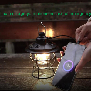 Portable Outdoor Multifunctional <b>Camping</b> Tent Waterproof Rechargeable Lamp - Product Image 5