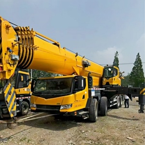 XCT80L6-1 mesin Diesel kapasitas angkat 80 Ton cat asli mesin derek bertenaga Motor derek hidrolik mesin pengangkat bekas - Product Image 4