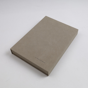 Bán buôn thấp moq Thêm Kích thước cardstock bản lề nắp hộp nhung lót rượu vang chai tinh thần container Hộp quà tặng - Product Image 2