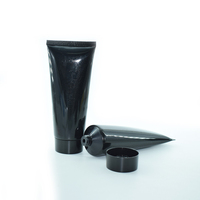 Tubes cosmétiques en plastique PE personnalisés avec logo, vides, 15g, 30g, 50g, 100g, pour emballage de soins de la peau, vente en gros