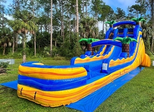Thương mại cây cọ <span class=keywords><strong>Inflatable</strong></span> trượt nước <span class=keywords><strong>Inflatable</strong></span> trượt cho Đảng kinh doanh - Product Image 5