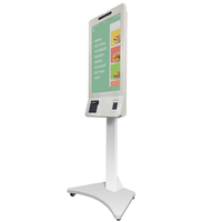 Terminal de paiement tactile POS 21,5-32 pouces avec scanner QR et gestion cloud SDK pour McDonald's/KFC