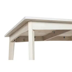 TABLE À MANGER MANGO 173X90X75 Prof. 75% de réduction BLANC - Product Image 2