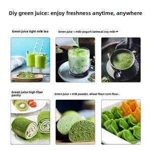 Poudre <span class=keywords><strong>de</strong></span> jus vert d'orge prébiotique Source Factory Ruoye, faible en gras, riche en fibres, <span class=keywords><strong>substitut</strong></span> <span class=keywords><strong>de</strong></span> <span class=keywords><strong>repas</strong></span>, <span class=keywords><strong>sans</strong></span> <span class=keywords><strong>sucre</strong></span> ajouté, pour la santé osseuse - Product Image 4