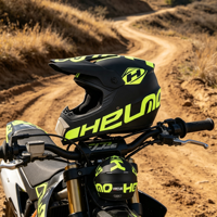 Casques de moto tout-terrain personnalisés certifiés ABS DOT, casque de moto imperméable pour les passionnés de motocross