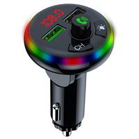 Spannungs erkennung 2 USB 3.1A Schnell ladeauto MP3-Player FM-Modulator Drahtloser FM-Sender für Autos