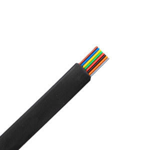 Câble RJ45 noir UL20251 avec prise modulaire 8P8C à 8 conducteurs, câble plat pour téléphone, fil de cuivre pur, application intérieure - Product Image 2