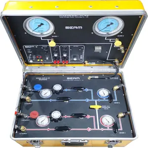 Commercial Diving Two-Diver Air Control and Depth Monitoring System with Communicator