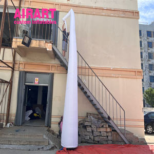 Globo Inflable <span class=keywords><strong>Gigante</strong></span> con Forma de Pilar de Maíz <span class=keywords><strong>Blanco</strong></span> para Decoración de Escenarios en Venta - Product Image 6