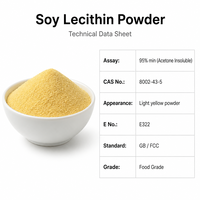 LCHBIO Poudre de lécithine de soja en vrac 95% insoluble dans l'acétone E322 CAS 8002-43-5 Émulsifiant pour gélules et extraction d'extraits végétaux