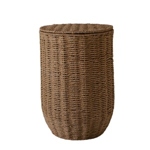 Panier <span class=keywords><strong>de</strong></span> rangement en osier fait main pour le tissage <span class=keywords><strong>de</strong></span> type poire <span class=keywords><strong>de</strong></span> <span class=keywords><strong>neige</strong></span> Panier à linge sale Panier <span class=keywords><strong>de</strong></span> rangement personnalisé pour hôtel folklorique Déco pour chambre d'enfant - Product Image 5