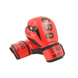 Guantes de Boxeo de Piel Sintética PU de Diseño Moderno para Hombre y Mujer, con Logotipo Personalizado, para Entrenamiento Profesional y Uso en Exteriores - Product Image 1