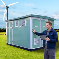Transformateur immergé dans l'huile de qualité supérieure pour solutions polyvalentes de postes de transformation – Salle d'équipement électrique préfabriquée ignifuge