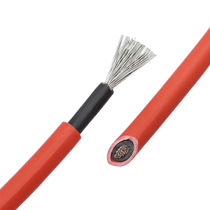 Shenguan 6AWG <strong>8AWG</strong> 10AWG 12AWG 14AWG 16AWG 18AWG Red Black <strong>Silicone</strong> Wire Stranded Single Core Flexible <strong>Silicone</strong> Cable - Product Image 1