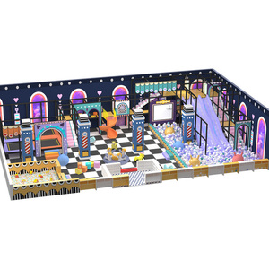 Aire de <span class=keywords><strong>jeux</strong></span> intérieure sur le thème du carnaval personnalisable avec trampolines, toboggans et <span class=keywords><strong>jeux</strong></span> interactifs pour centre de divertissement pour enfants - Product Image 4