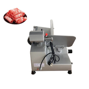 Máquina Cortadora de Carne Eléctrica QPJ300 para Uso Comercial y en Restaurantes, para Cortar Alimentos Congelados y Vegetales - Product Image 5