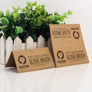 Sac suspendu en carton kraft à trou européen conçu sur mesure pour les jouets cartes d'en-tête recyclées - Product Image 2