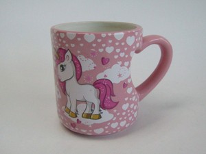 Usine en gros 13.5oz tasse en céramique or poignée en forme de coeur Logo personnalisé tasse à expresso avec <span class=keywords><strong>alpaga</strong></span> licorne Animal pour - Product Image 4
