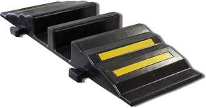 Wheel Chock with Reflective <b>Strip</b> for Truck Trailer - Product Image 3