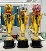 Trophée de récompenses de basket-ball de haute qualité robuste en gros expédition rapide directe pour les cérémonies sportives trophée de récompenses de musique